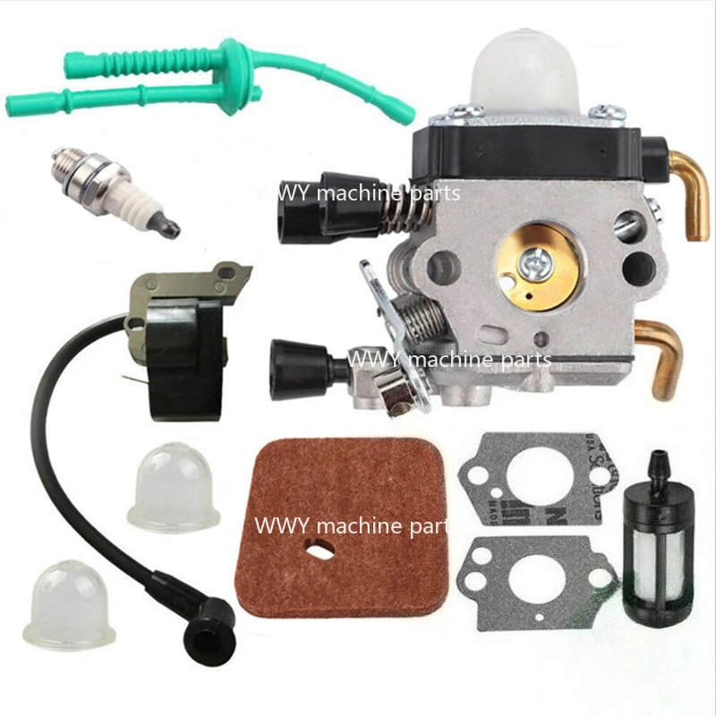 

For Lawn Mower FS55 FS38 FS55R KM55 FS45 FS46 Carburetor High Pressure Pack Air Filter Accessories
