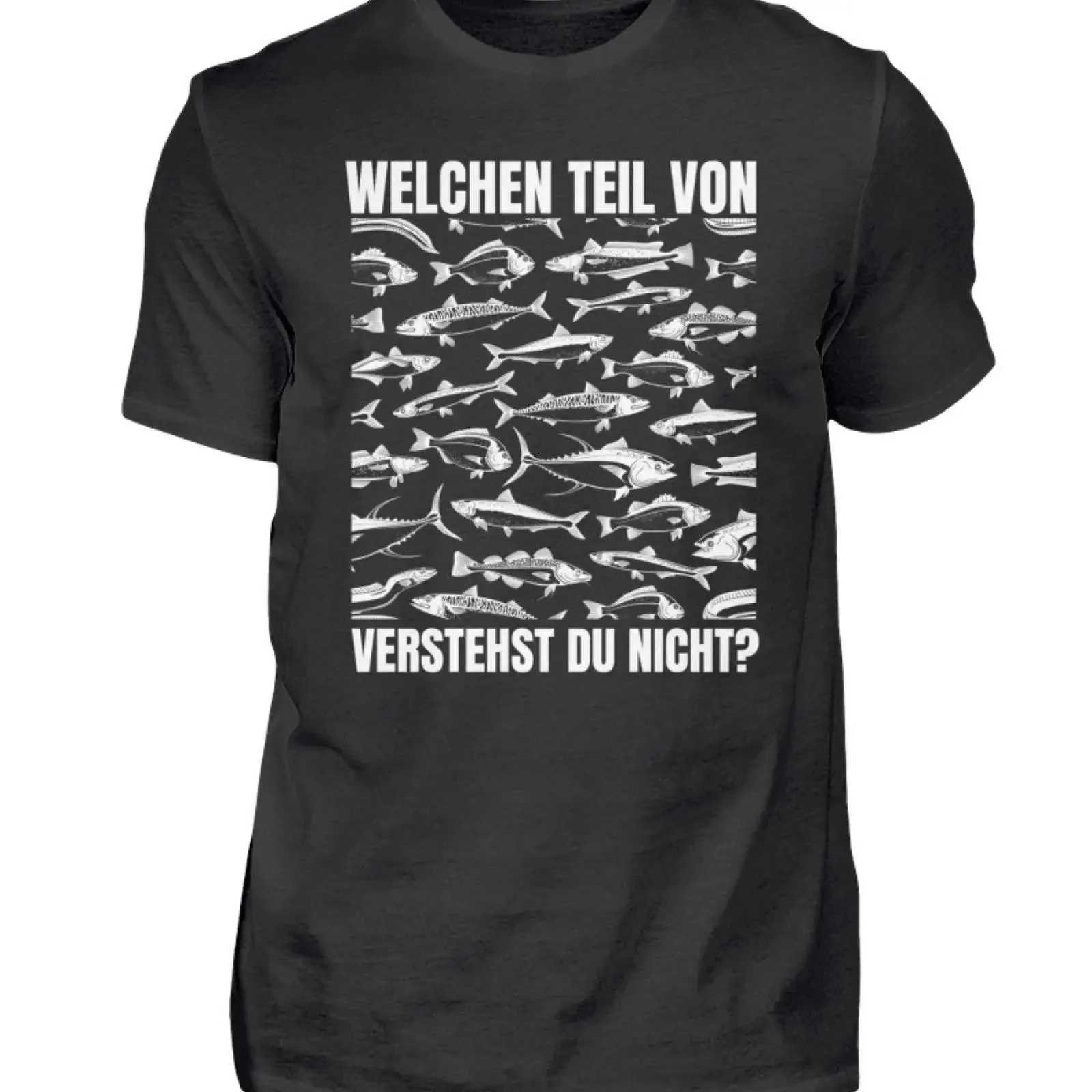 T Shirt What part of fishing don amp 39 you understand Fish species gift Men s vintage Washed Versatile Breathable
