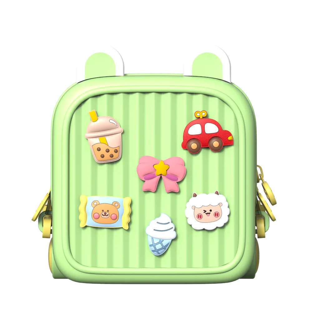 Children\'s Travel Schoolbag Outdoor Cute Cartoon Water-Dustproof Primary School Student Luggage Small Backpack Large Capacity