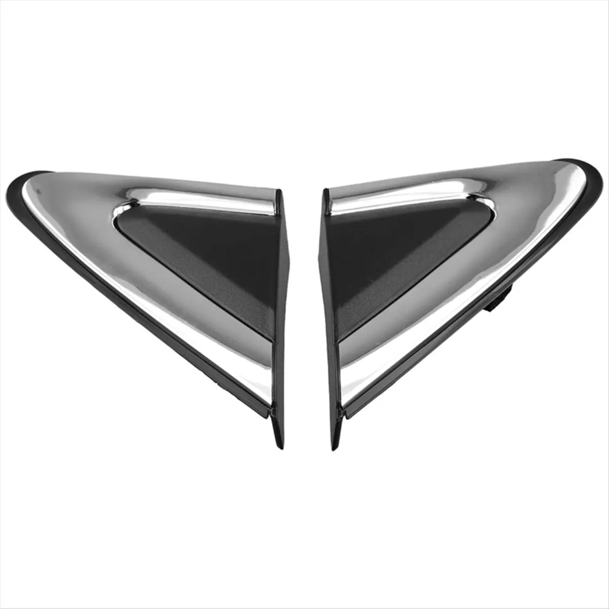 #93U For Mitsubishi Side Mirror Triangle Fender Corner Cover 7407A521 L,Window Triangle Plate,(Plastic)