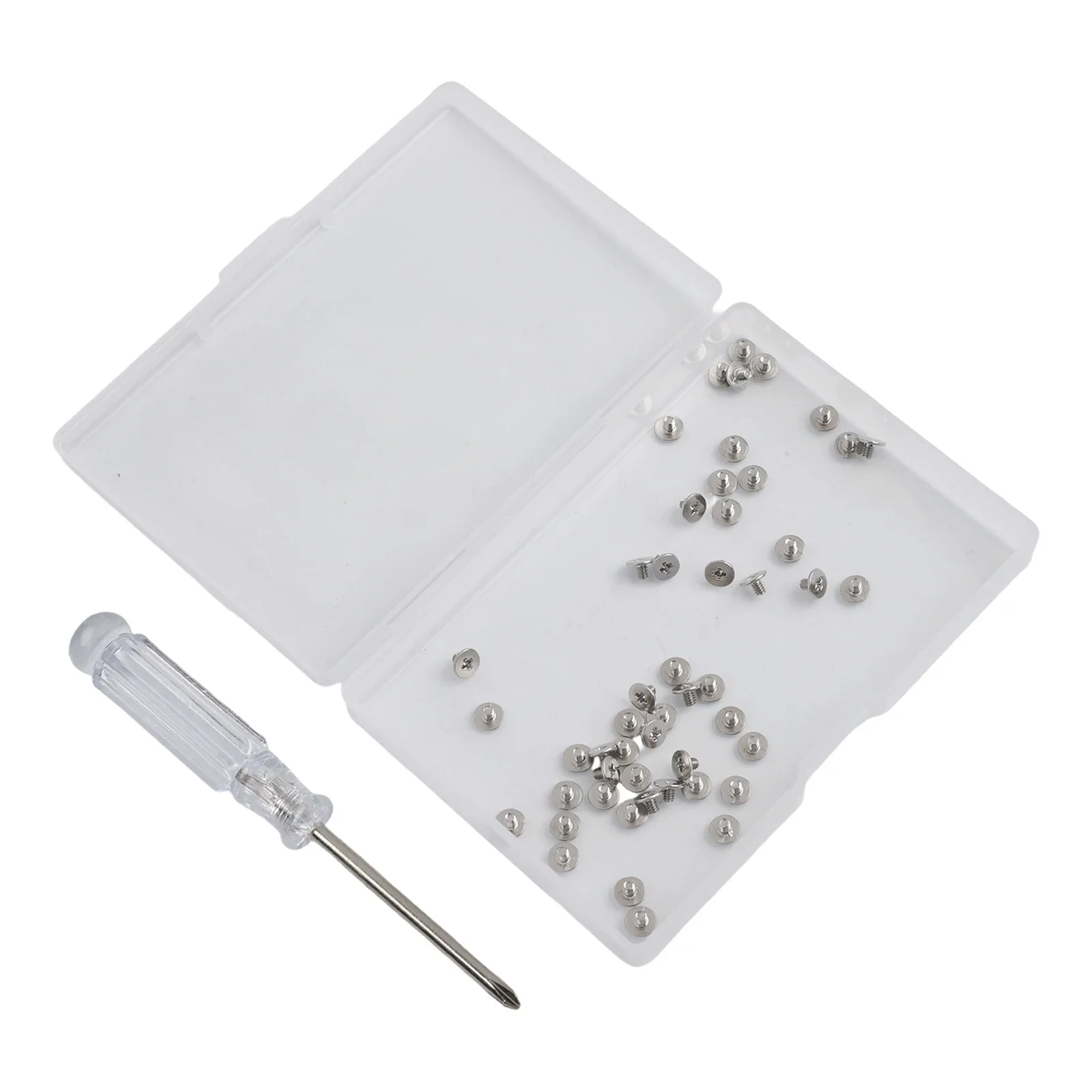 PC Mounting Screws Flat Head Screws Silver Rust Resistant Screws For Computers Nickel-plated Finish Carbon Steel