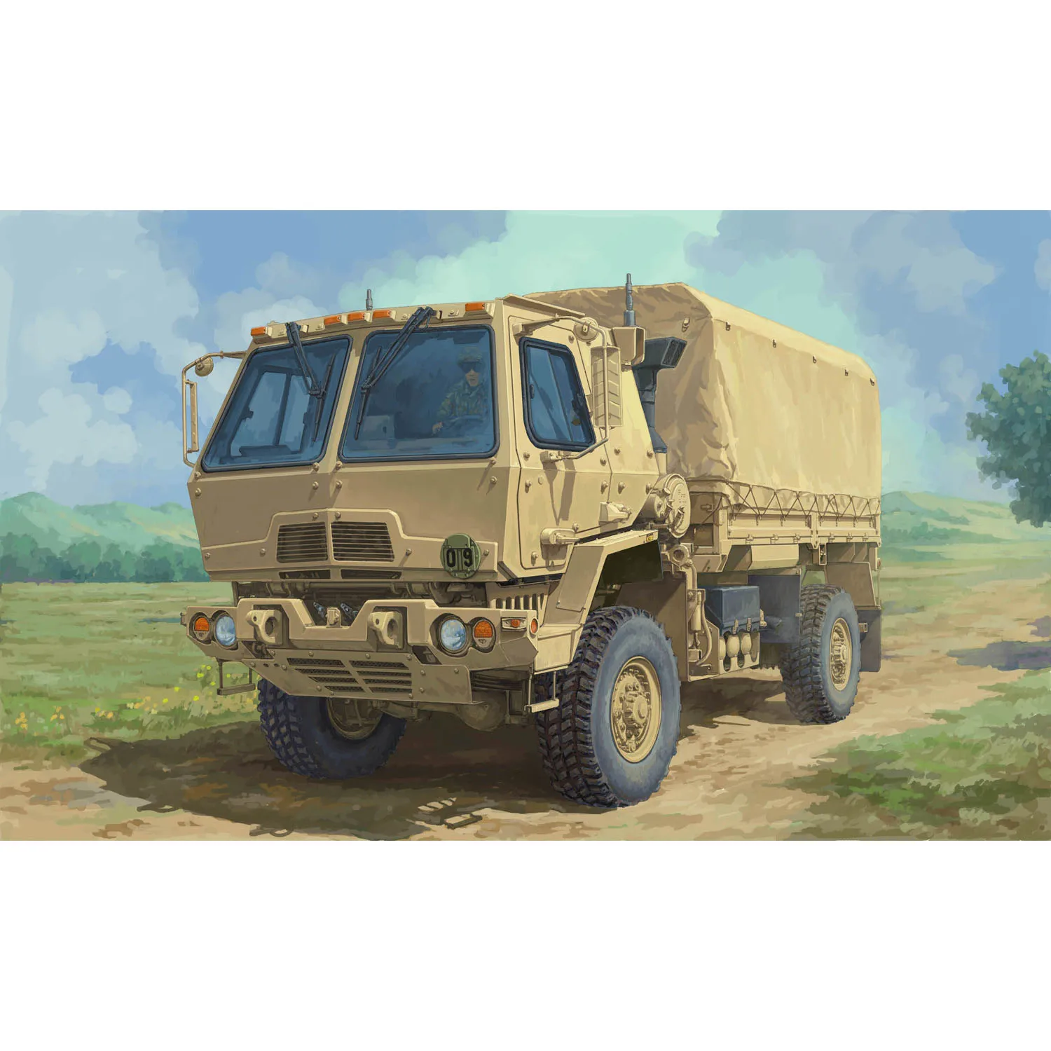

Trumpeter 1/35 01097 M1078A1P2 Military Truck Model Static Plastic DIY Vehicle Unassembled Unpainted Kit DIY Gift for Adults