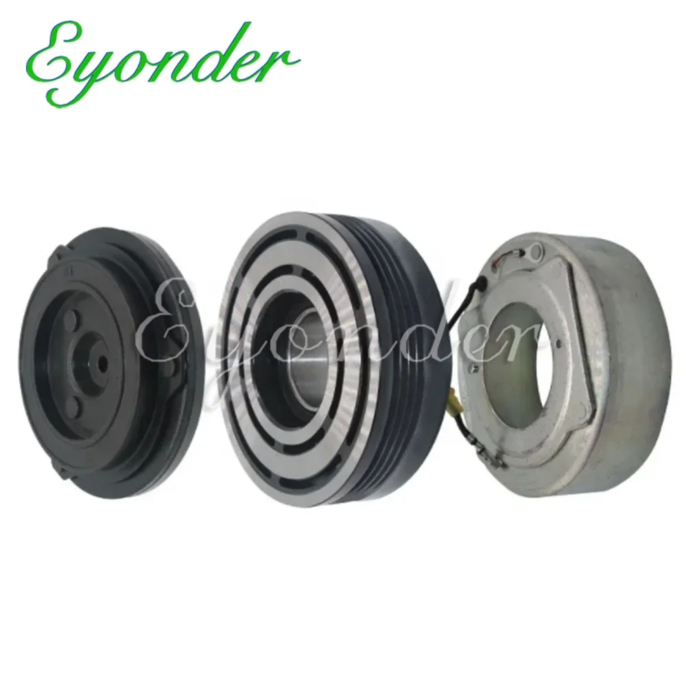 AC A/C Air Conditioning Compressor Clutch Pulley For BMW X5 E53 E70 3.0 3.0D 3.5D X6 E71 30D 35D 64509121759 64509121761