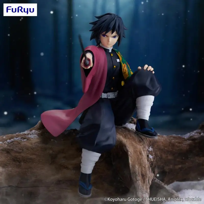 In Stock Furyu Demon Slayer Tomioka Giyuu Noodle Stopper Anime Figure Action Model Collectible Toys Gift