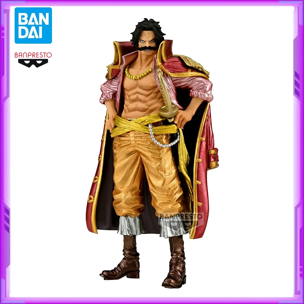 In Stock Original BANDAI Banpresto ONE PIECE KOA Gol D Roger PVC Anime Figures Action Figure Model Toys Christmas Gifts