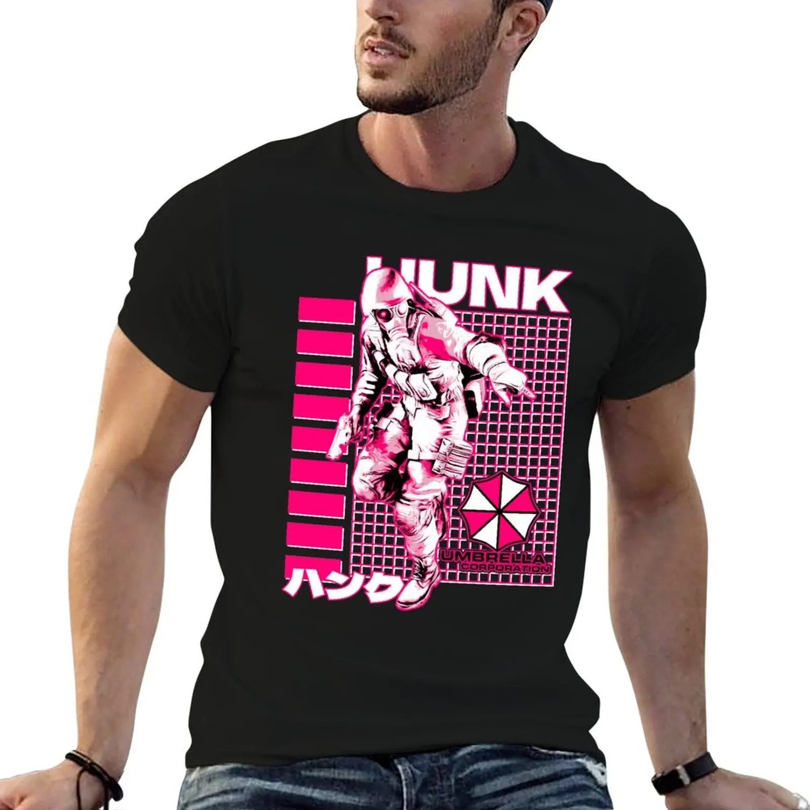 

Hunk T-Shirt mens graphic t shirts cotton tshirt 100% T-Shirt