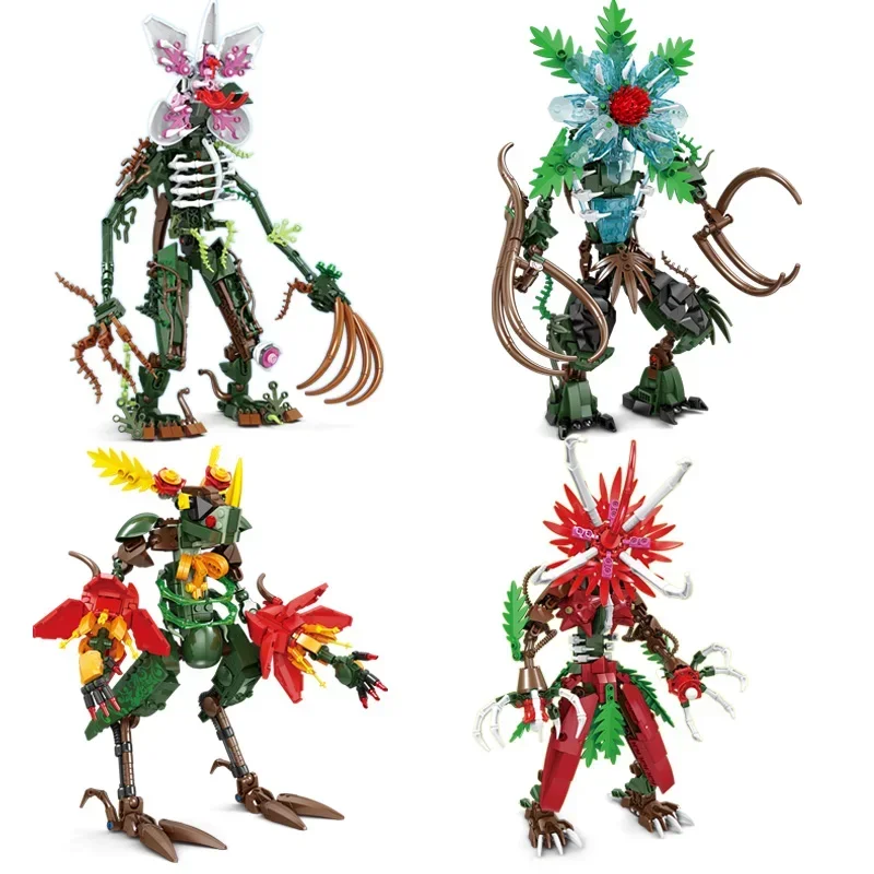 

Demogorgon Building Blocks Kits - Hot Model Assembly Bricks Toys Gifts for Halloween & Christmas Decorations