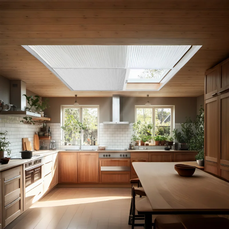 Affordable 100% Blackout Skylight Blinds. Cellular honeycomb. Thermal insulation. Motorized. For roof windows & home.Custom size