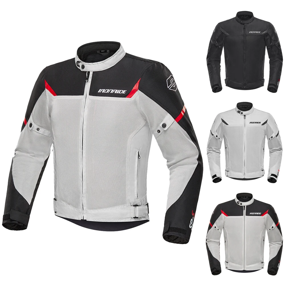 

Motorcycle Jacket Man Windproof Motocross Outdoor Riding Clothing Protection Motorbike Pants With Protective Gear CE Protection