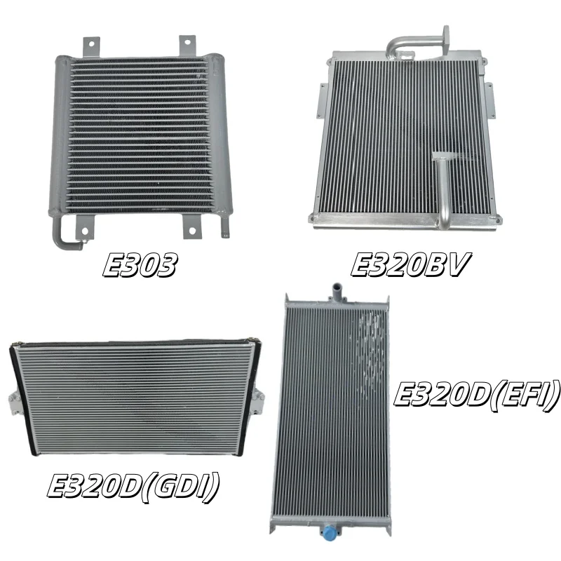 Excavator aluminum radiator hydraulic oil cooler, suitable for modern SANY Heavy Industry