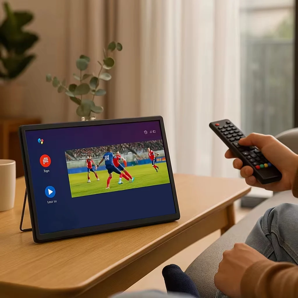 

60HZ 15.4inch Pocket Tv Mini Led TV Smart WiFi TV With FM Radio DVB-T2/ ATSC/ ISDB