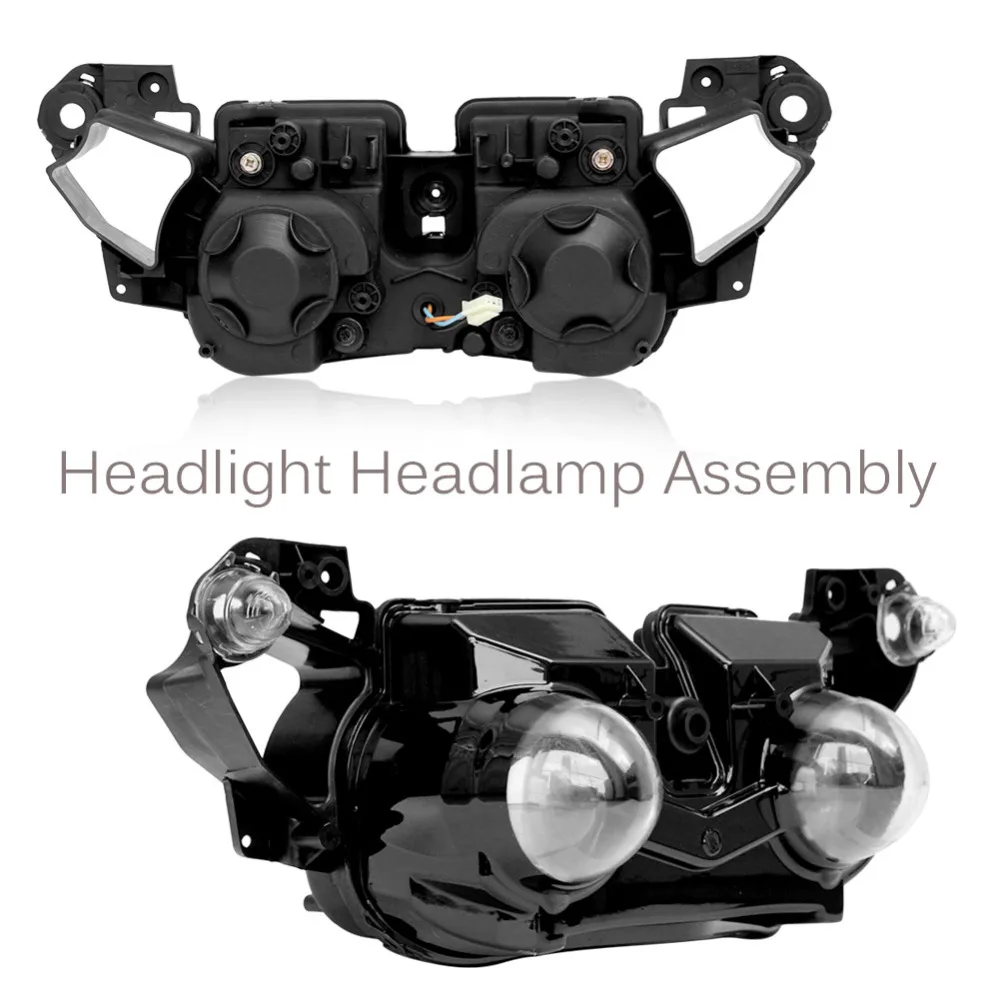 

YZF R1 Motorcycle Headlight Headlamp Head Lamp Light Shell Housing Assembly Parts For Yamaha YZF-R1 2009 2010 2011 2012