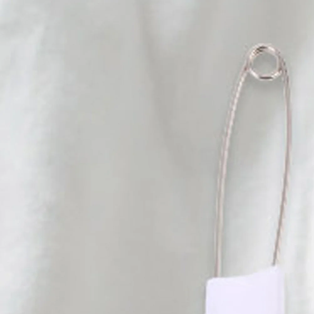 

30 pcs Baby Cloth Diaper Safety Pins Large Zinc Alloy Durable Easy Carry Multi-Functional Wipes Security Safe Diaper Pin