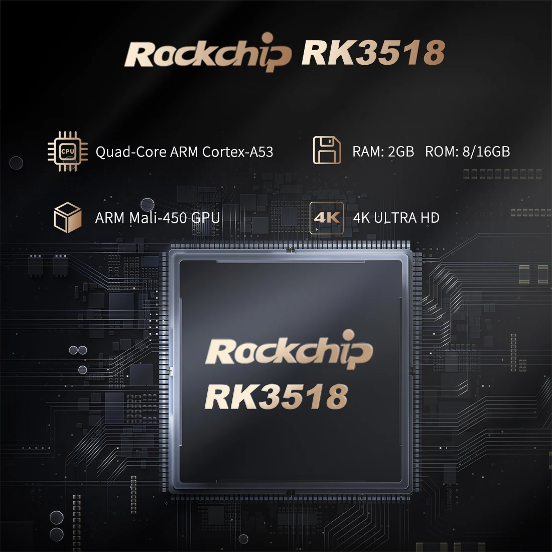 H96 MAX H313 TV Box Android 14.0 HD 4K Assistente de voz 4K @ 60Hz Netflix Streaming Media Google Allwinner H313 Quad-Core 2GB 16GB