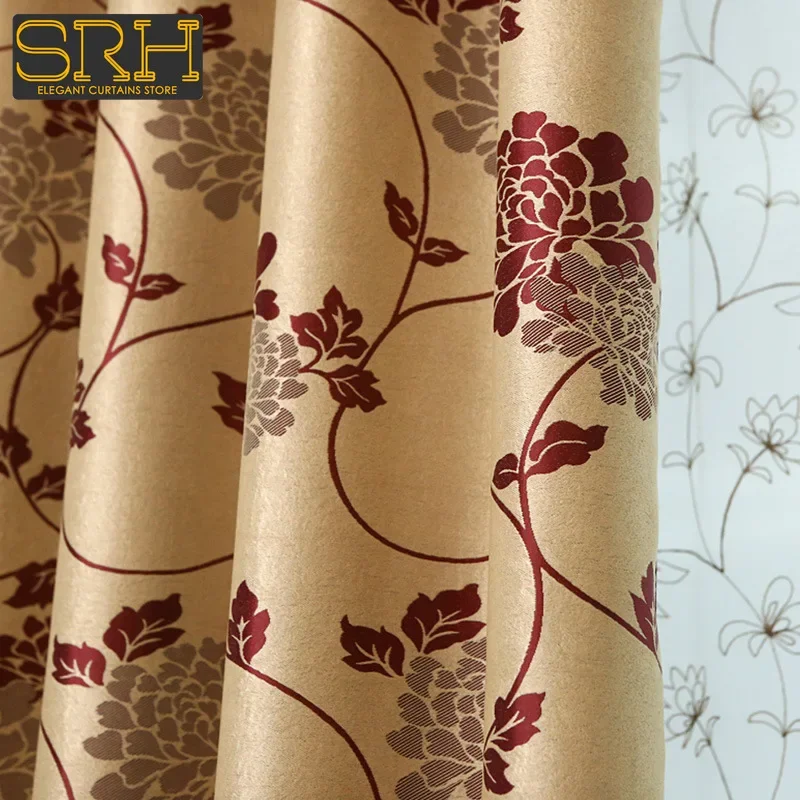 

Custom Luxury European Curtains for Living Room Bedroom Window Jacquard Shade Decor Elegant Tulle Double Sided Yarn Dyed Fabric