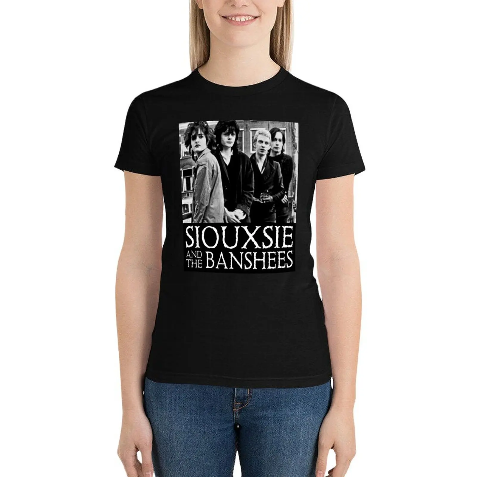 The Siouxsie and the Banshees T-Shirt cute clothes kawaii clothes Female clothing funny t shirts for Women