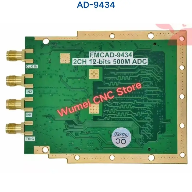 For High speed ADC acquisition FMC sub card dual channel 500M 12 bit AD9434 module FMCAD-9434