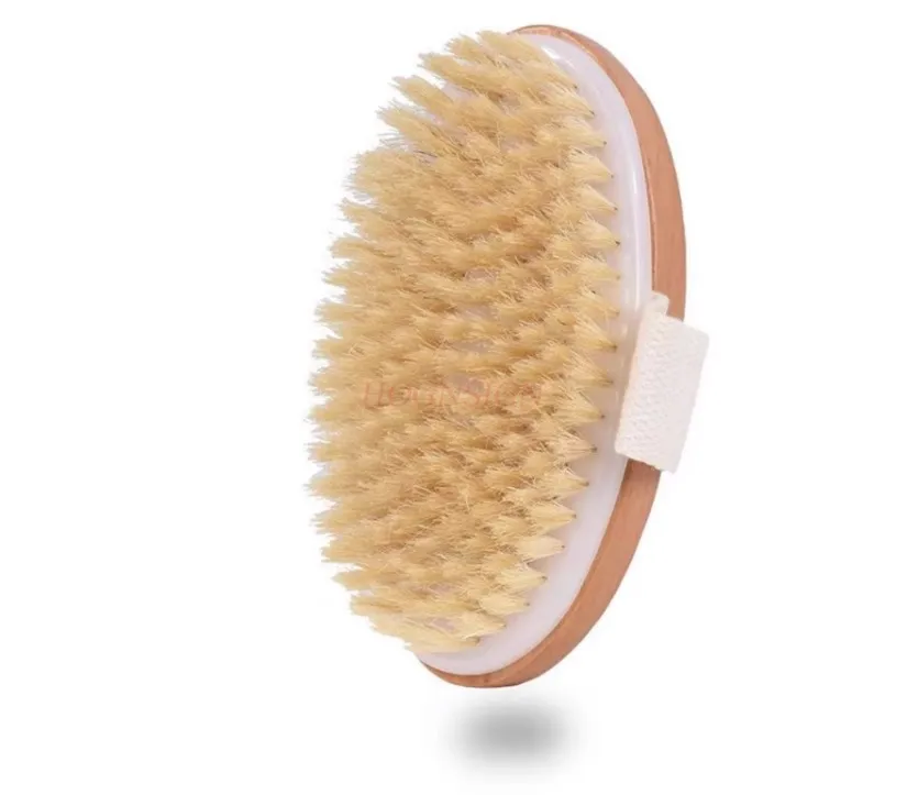 Body Brush - Skin Exfoliating Body Scrub Brush - for Flawless Skin, Lymphatic Drainage, Cellulite Treatment & Blood Circulation