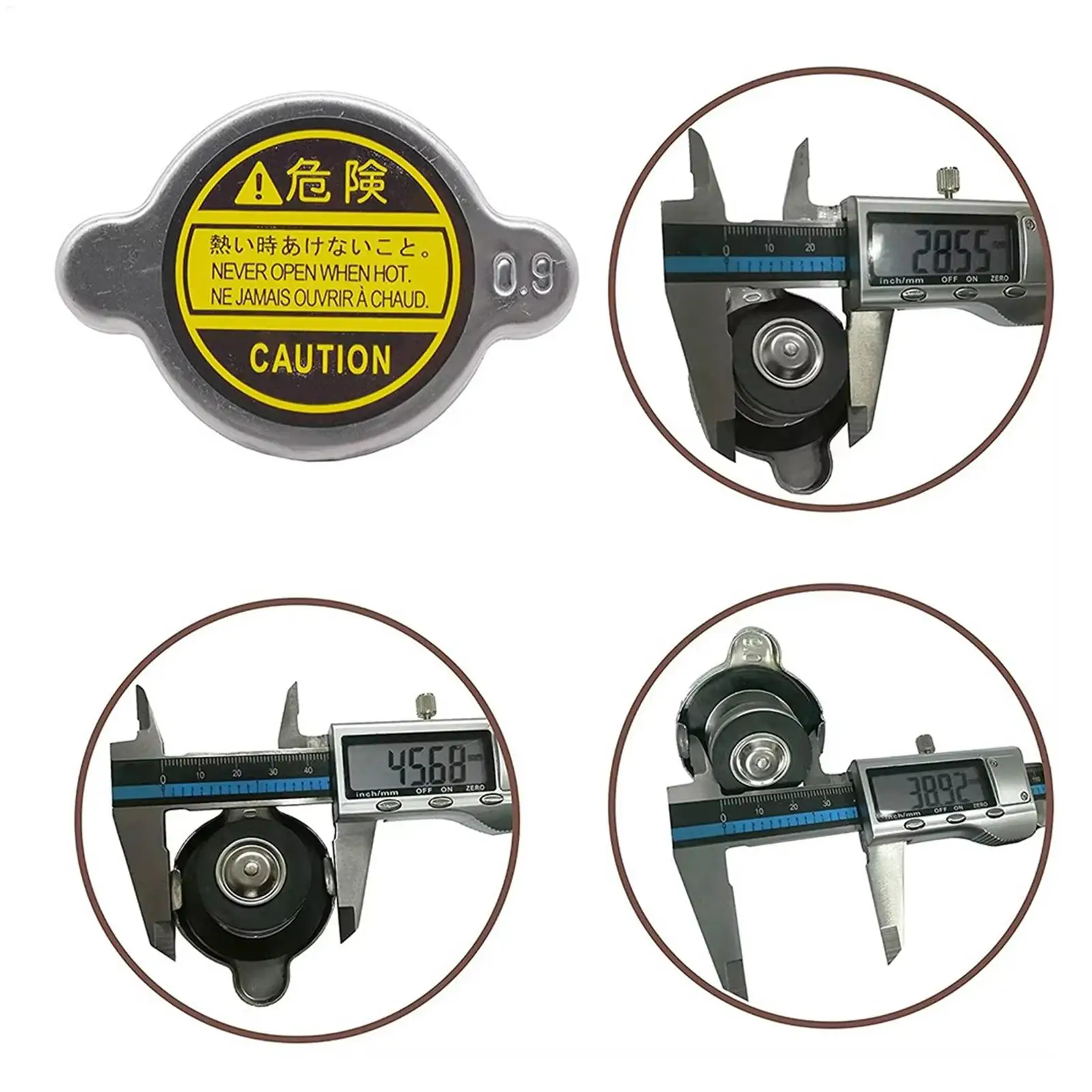 

Radiator Cap Replacement 32mm Overflow Tank Engine System Replacement Engine Coolant Reservoir Cap For Automotive Vehicle SUV