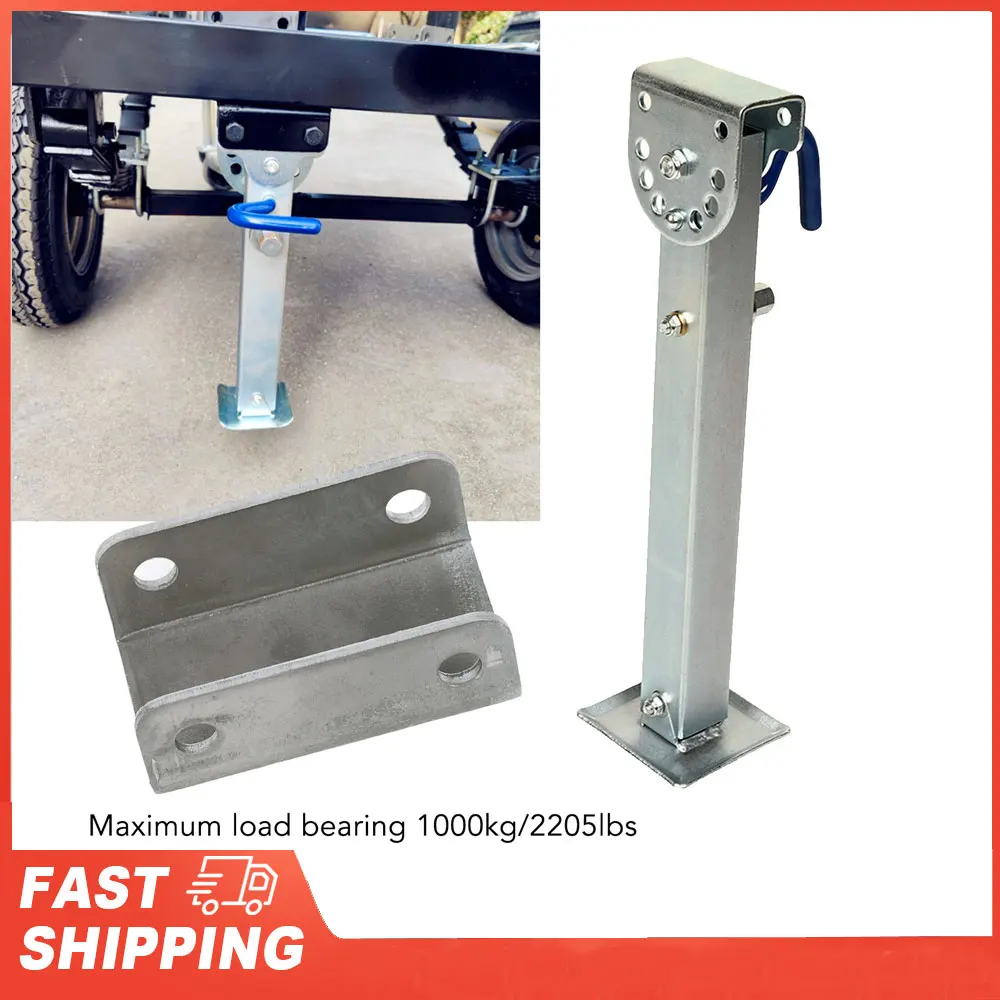 

Trailer Jack Telescoping 460‑680mm 1000kg Load Capacity Galvanized Iron for Offroad Vehicle Trailer Jack