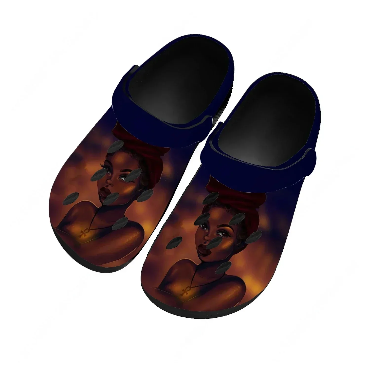 African Water Shoes Mens Womens High Quality Fashion Home Garden Clogs Customizd Sandals Beach Breathable Hole Slippers