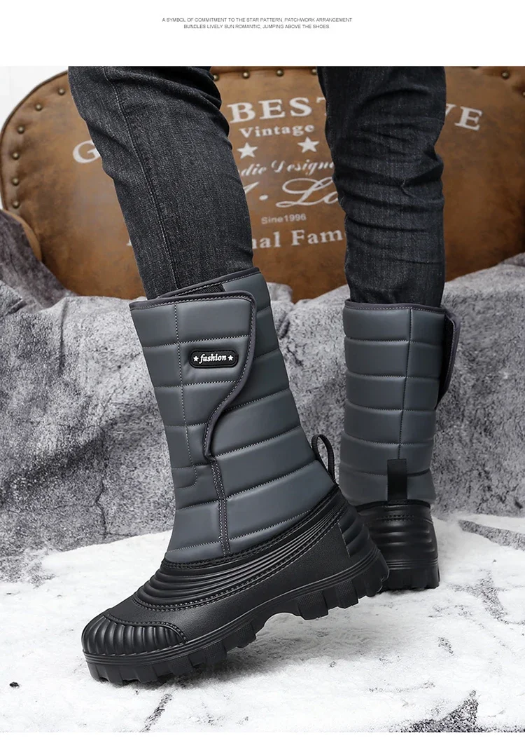 Winter Men Snow Boo… - image