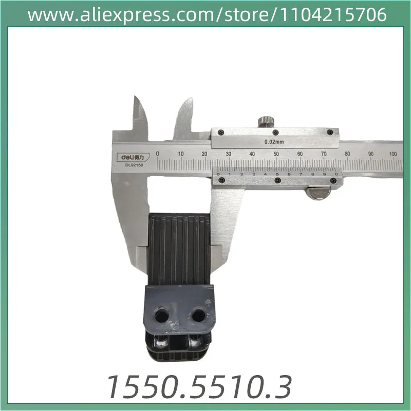 10 piezas precio al por mayor 1550.5510.3 portador negro cadena de transporte vuelos cubierta de cadena piezas Muller Martini