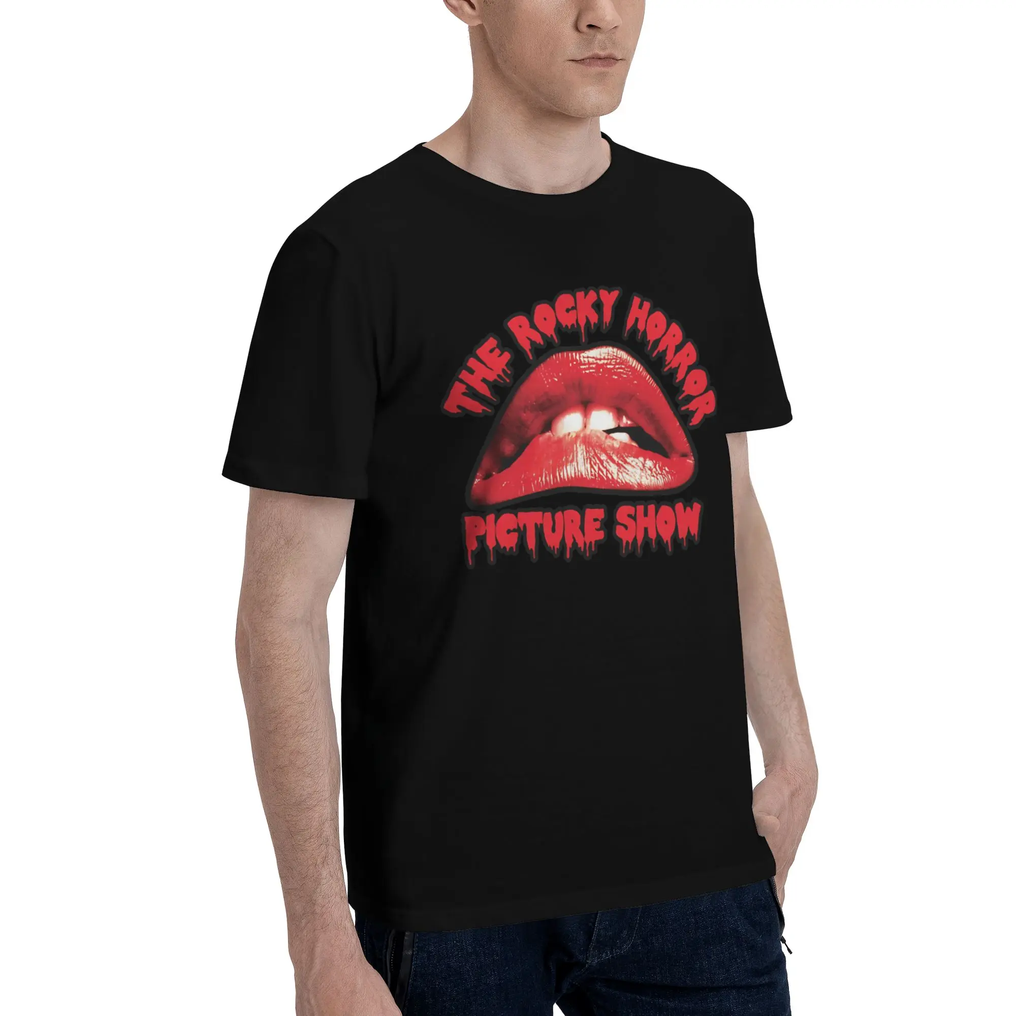 ROCKY HORROR PICTURE SHOW  Funny 100% Cotton T-Shirt The Rocky Horror Picture Show Tops Tees For Men