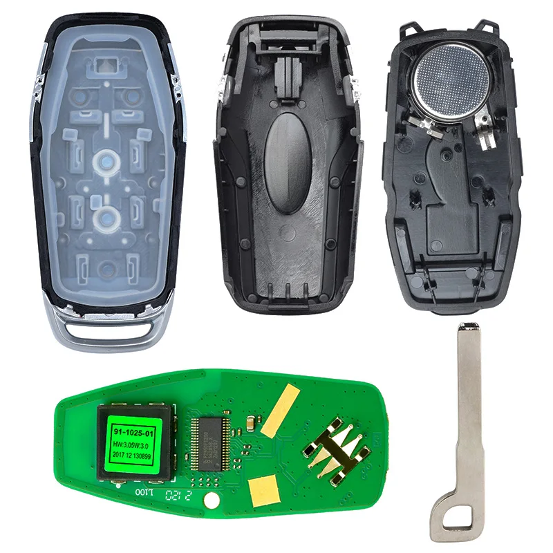 KEYECU 902MHz ID49 FCC ID: M3N-A2C31243300 P/N: 164-R8140 Replacment Proximity Smart Remote Key Fob for Explorer 2016 2017