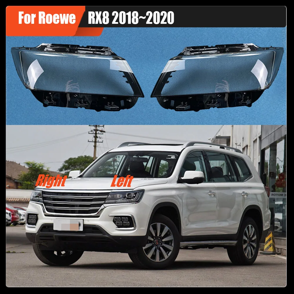 

Для Roewe RX8 2018 2019 2020 крышка передней фары прозрачная маска корпус фары замена оригинального абажура из плексигласа