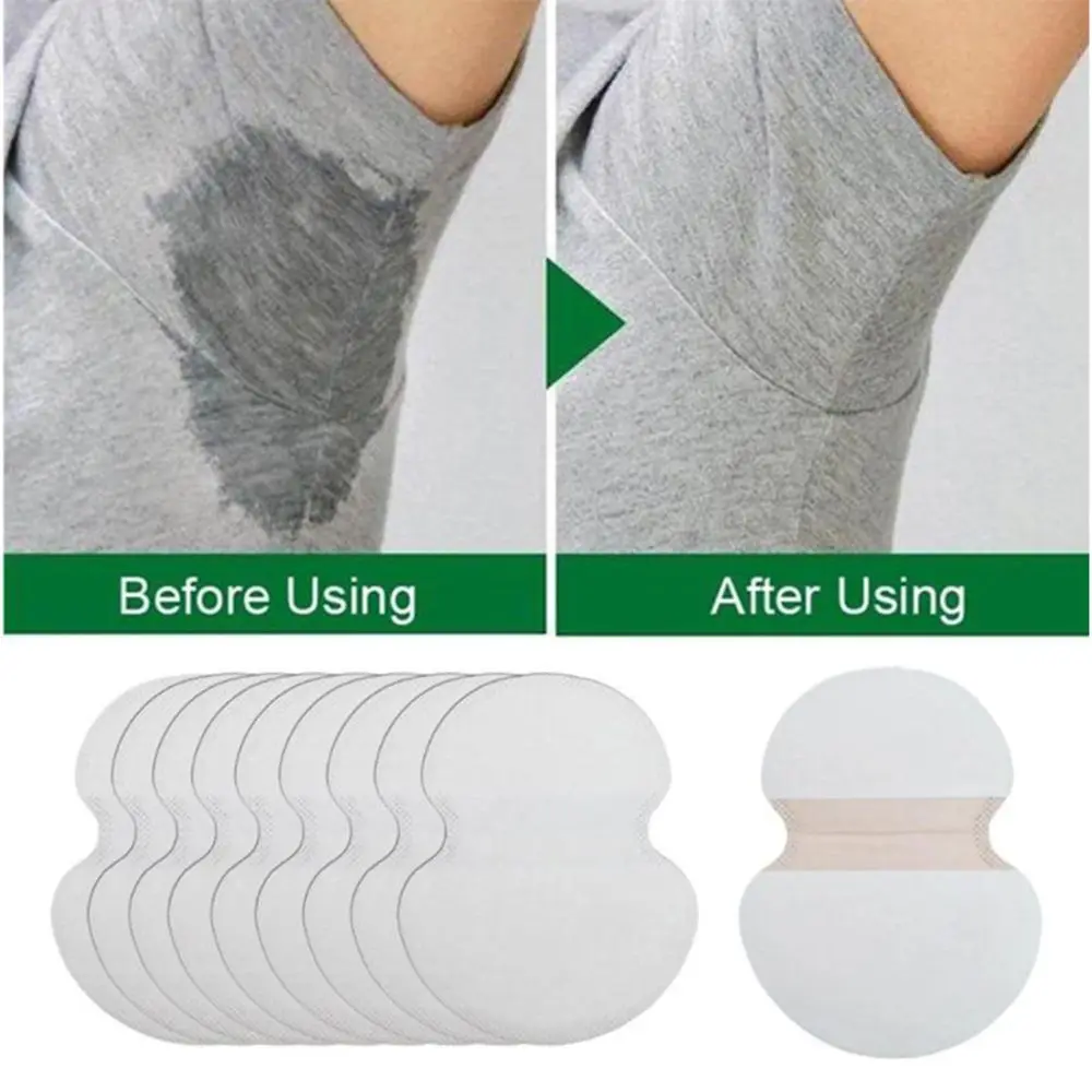 10/30/50PCS Wholesale Shield Deodorant Armpit Sweat Pads Underarm Summer Disposable Absorbing Anti Perspiration