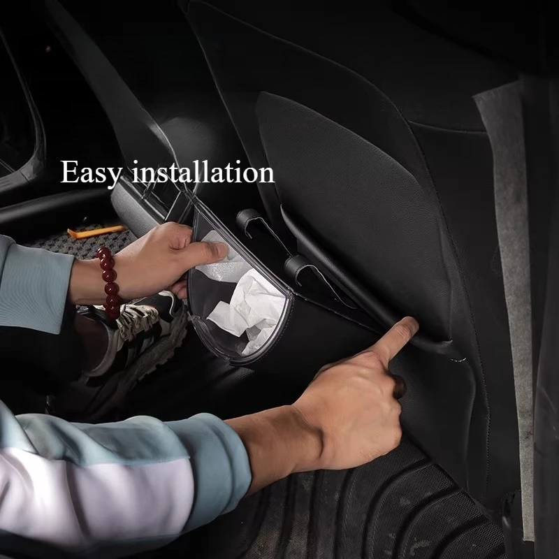 Car Trash Bin Designed for 2017-2025 Mazda CX-5 - Multifunctional Hanging Storage Bucket Accessory view 4