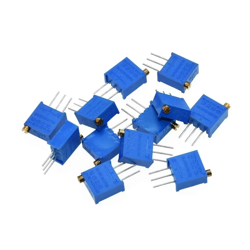 

100pcs 3386P 3386 100R 1K 2K 5K 10K 20K 50K 100K ohm 101 102 202 502 103 Trimmer Potentiometer Variable Resistor Cermet Trimpot