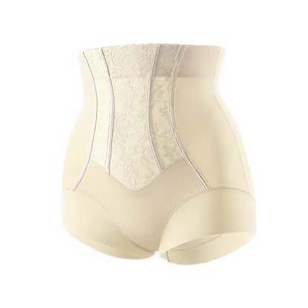 

High Waist Postpartum Body Shaper Flowers Large Size Butt Lifter Briefs Belly Contracting Panties Tummy Control Underwear Women