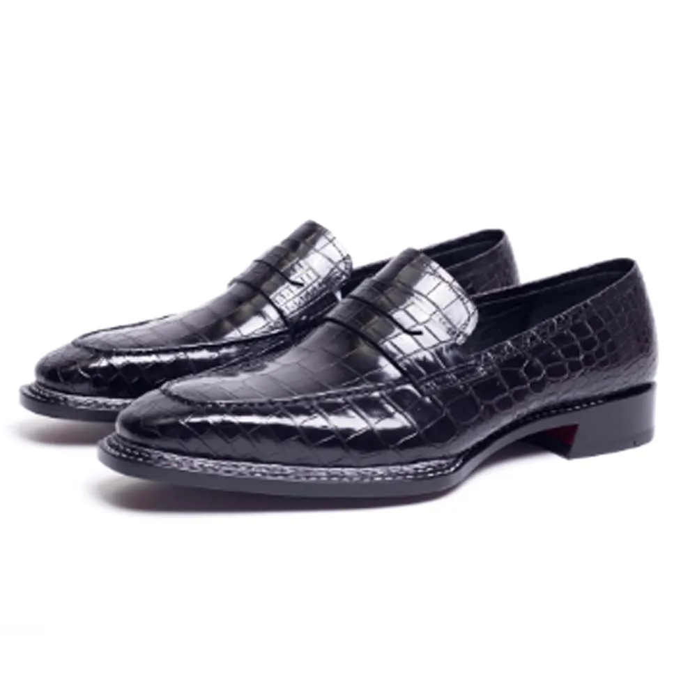 sanyeshechiping men dress shoes male formal shoes men crocodile shoes