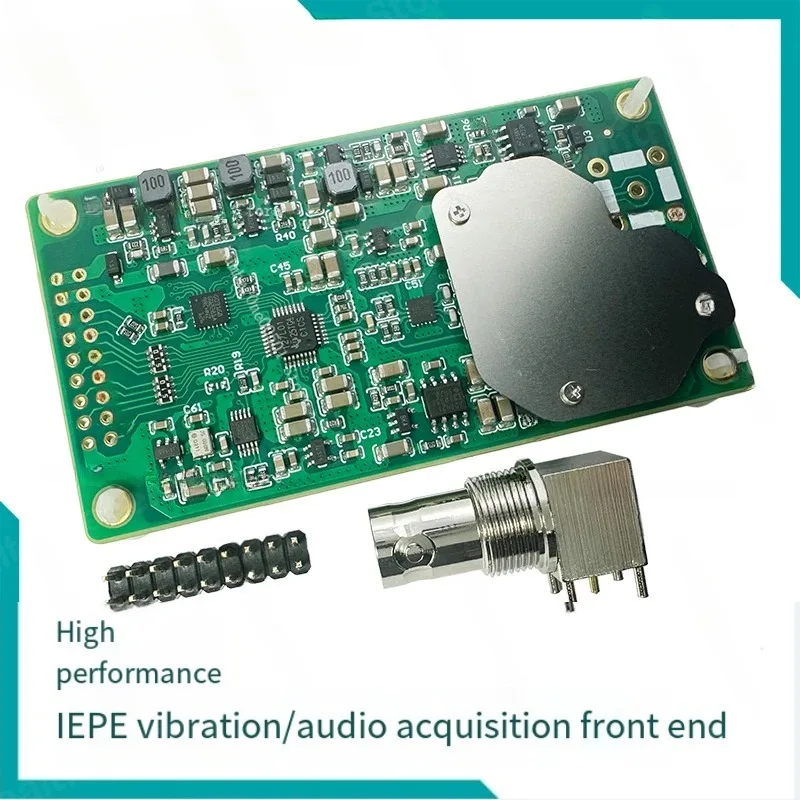 ADS127L01 High Performance IEPE Vibration/Audio Capture Module/512Ksps/24Bit/DC/AC