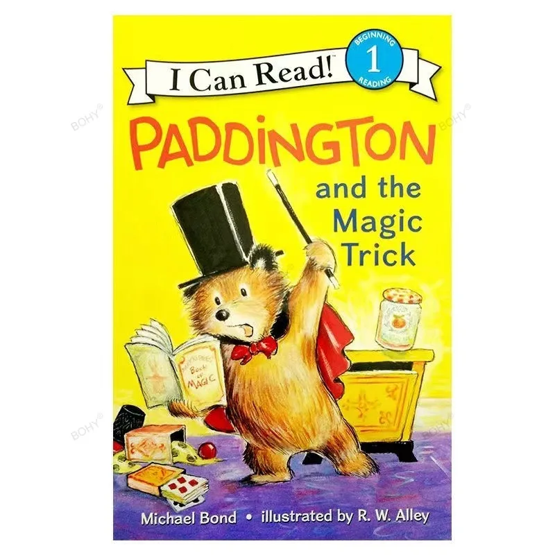 English Picture Book Paddington Paddington Bear Cartoon Story 8 Volumes English Book for Kids Early Learning Children'S Toys