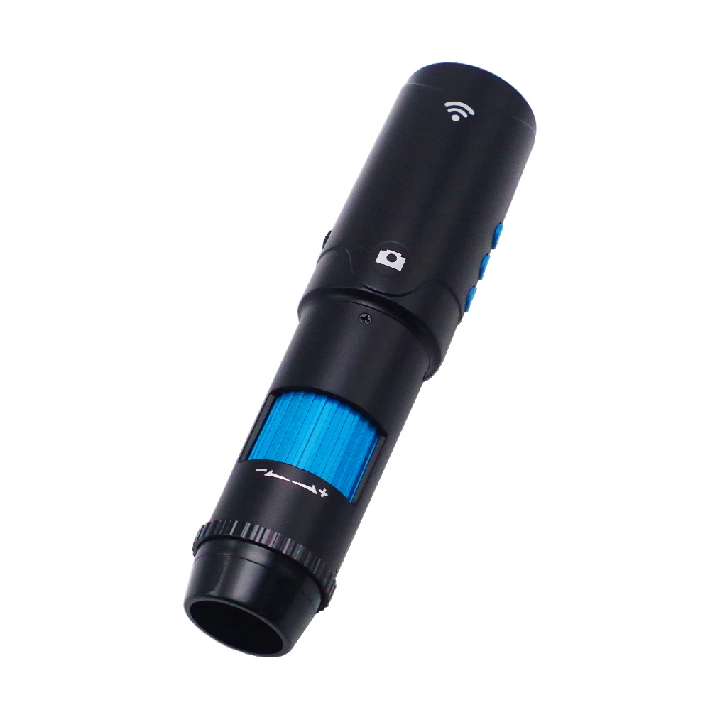 UV Dermatoscope HD 1080P True 200x  UV WiFi Microscope for iPhone iPad Android Phone for Hair Scalp Inspection Skin Analyzer