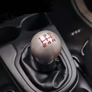 Aluminum Shift Gear Knob to Honda, Matte Ball Shape, 5 or 6 Speed, Fit for Civic, City, FD2, FN2, EP3, Type R, DC2, DC5, M10 x 1.5 8 Main Sales Civic Exchange Handle - №1