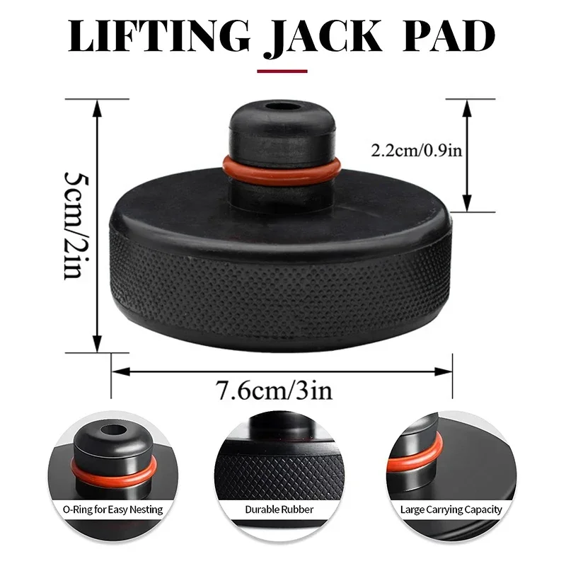 Jack Pad for Tesla Model 3+ Rubber Lifting Jack Pad Adapter Tool Car Tire Repair Tool Model 3 Y S X New Model3 Highland 2024