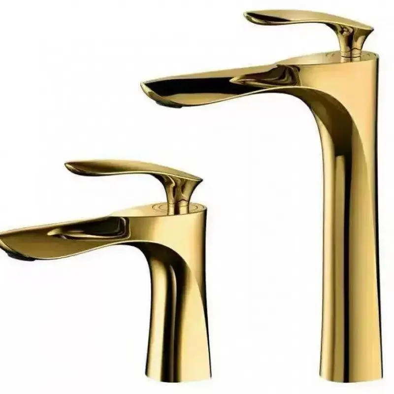 

Maple Leaf Bathroom Basin Faucet For Hot And Cold Water Mixer Tap Washbasin Countertop Basin Single Hole Faucet Household Use