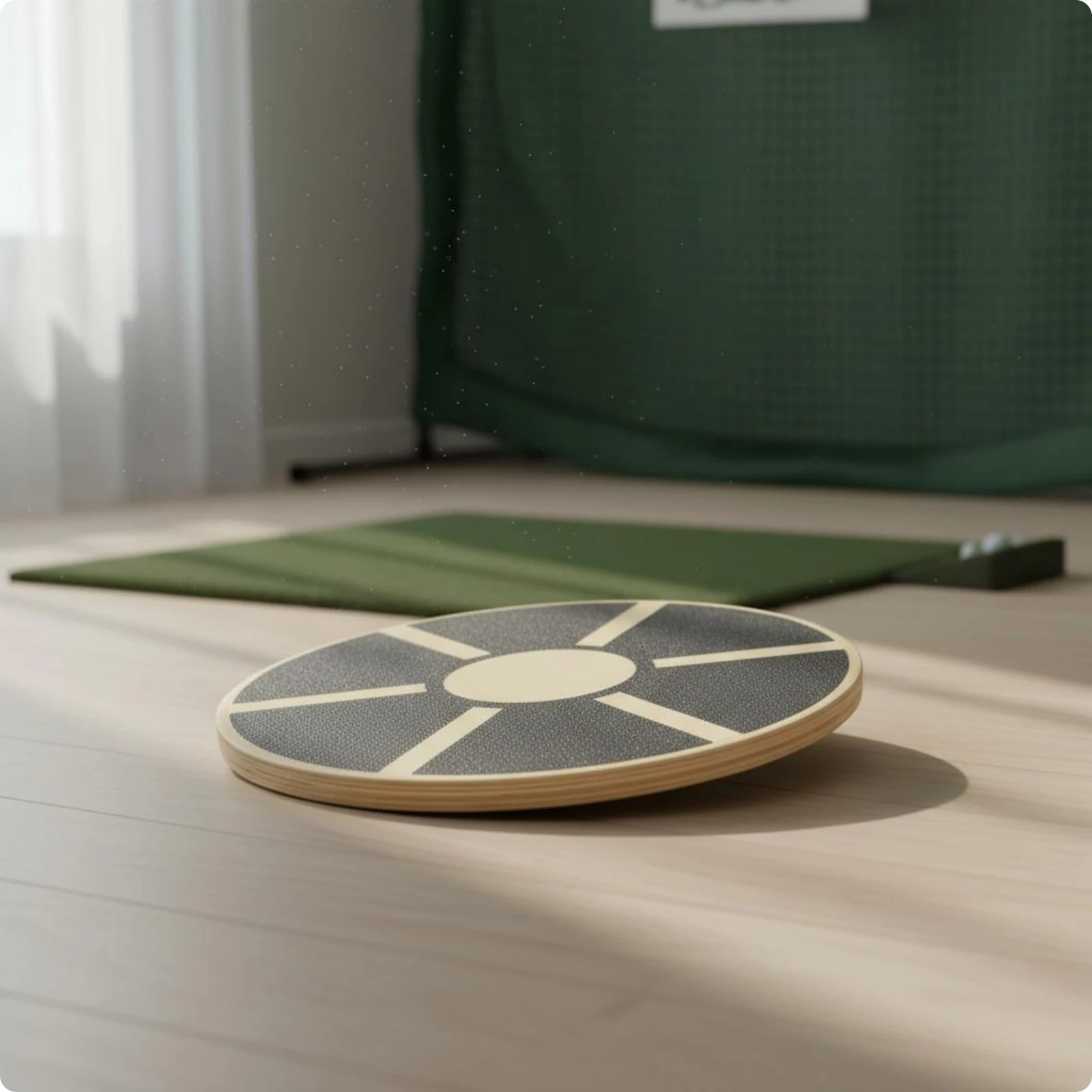 Variant: Round Wooden Board