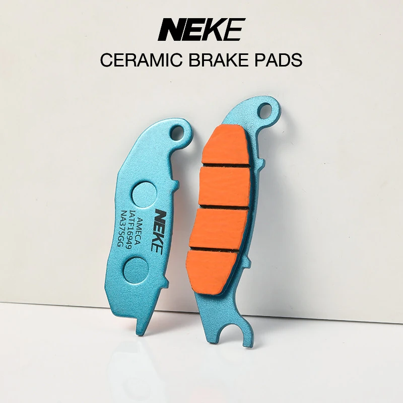 NEKE Carbon-Ceramic Brake Pads for Honda CBR125R – High Performance, Quiet & Long-Lasting