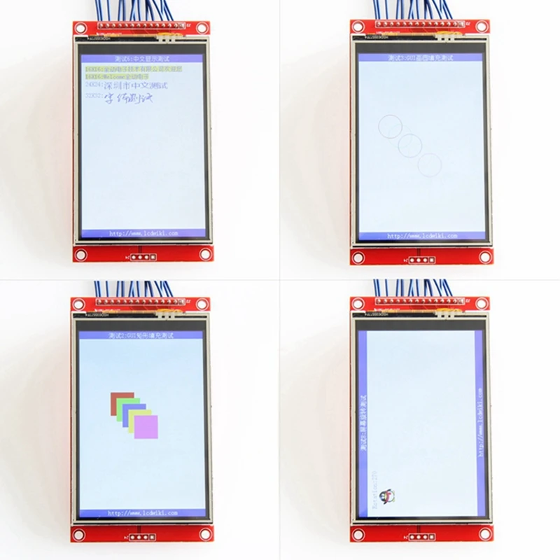 5 قطعة 3.5 بوصة 480X320 SPI المسلسل TFT وحدة عرض LCD شاشة مع الصحافة لوحة سائق IC ILI9488 ل MCU