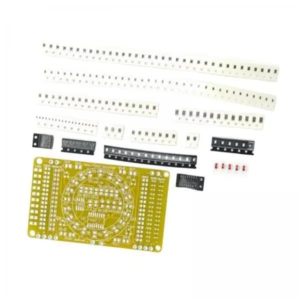 DIY Flowing Light Soldering Practice Kit SMD Electronic Training Board Beginner Project for Hobbyists