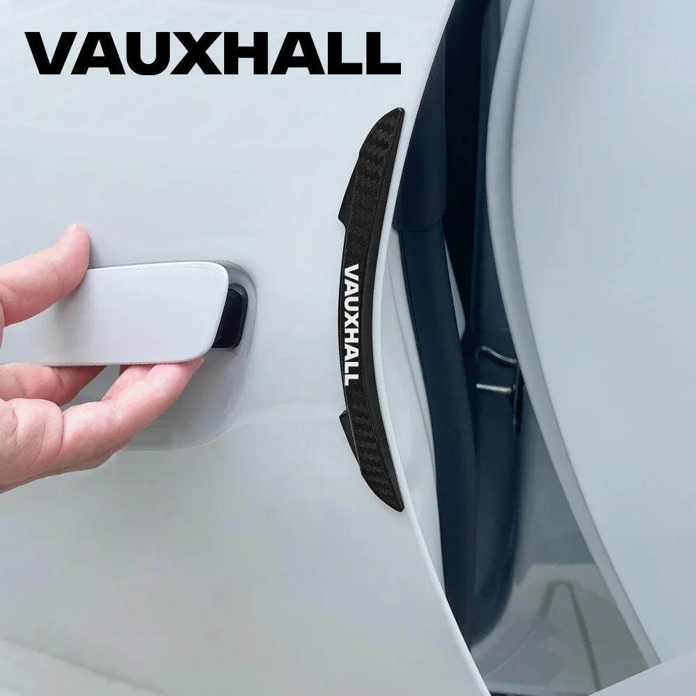 Pegatinas antiarañazos para coche, Protector de borde de puerta, accesorios para Opel Vauxhall Astra J K Crossland X Grandland Insignia B
