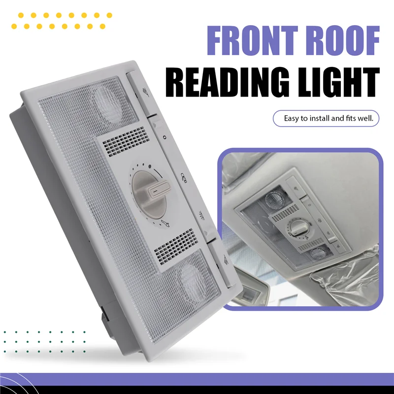 سقف القراءة ضوء أضواء السقف لشركة فولكس فاجن بولو لشركة فولكس فاجن توران القراءة ضوء القراءة مجموعة مصابيح 6Q0959613A #4