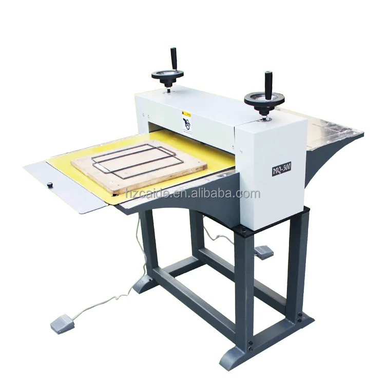 

WD-MQ500 Manual Sheet to Sheet Flatbed Die Cutting Machine