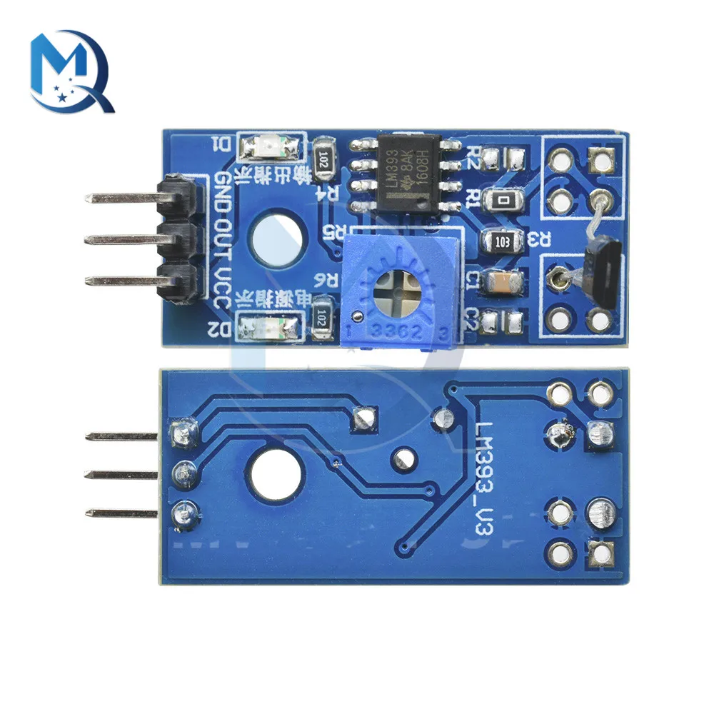 Modulo di misurazione della velocità Hall DC 5V LM393 3144 sensore Hall sonda a induzione magnetica