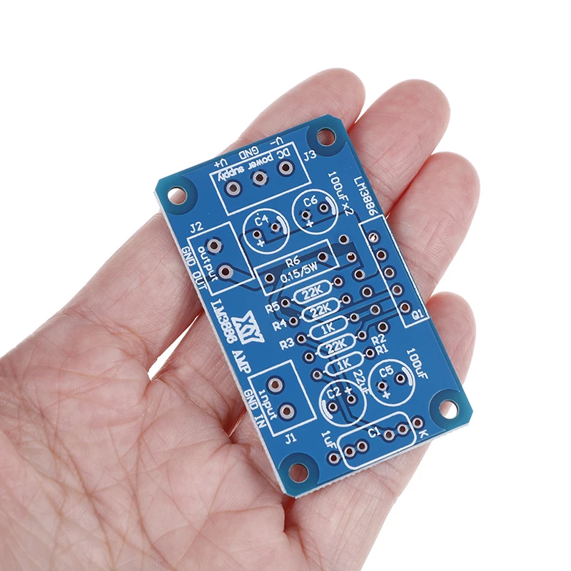 บอร์ด ± HiFi LM3886TF แผงวงจร PCB แบบขนาน DC 20-28V 68W